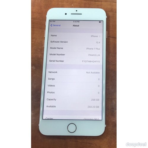 IPHONE 7 PLUS USED 256 GB