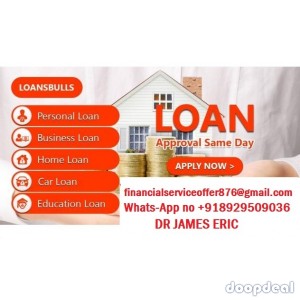 URGENT LOAN OFFER WhatsApp +918929509036