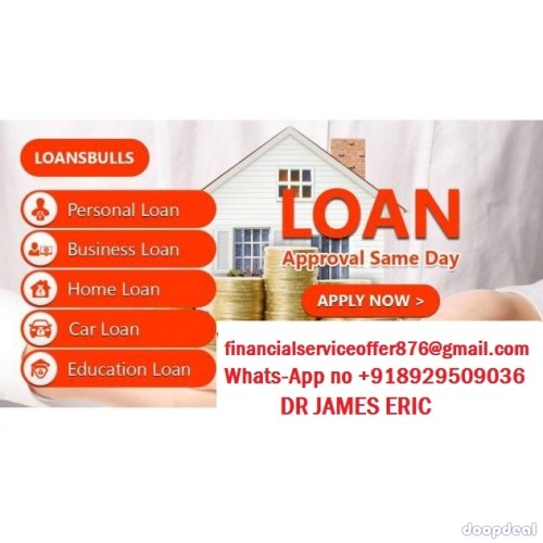 URGENT LOAN OFFER WhatsApp +918929509036