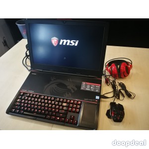 MSI GT 83VR 6RF Titanium SLI i7-6920HQ/64GB/SSD/2xGTX1080 SLI Laptop