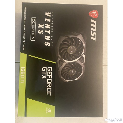 MSI GeForce GTX 1660 Ti VENTUS XS OC Graphics Card