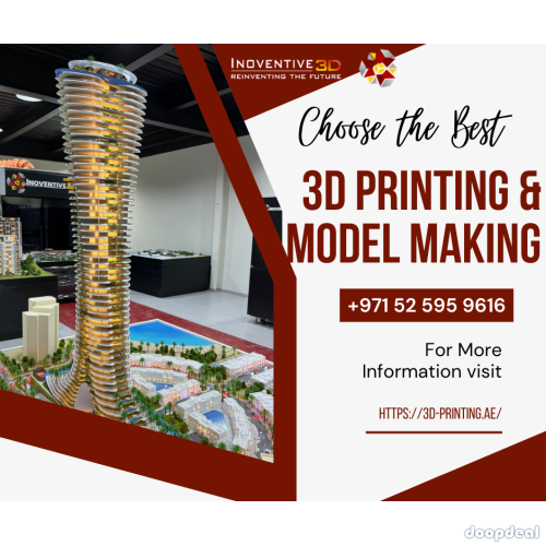 Discover the pinnacle of 3D printing and scale model making with Inoventive 3D!!