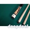Luxury quality Billiard 1/2 split cues curly cocobolo ebony handmade inlay carom pool sticks