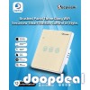 Brushed Panel Three Gang Wi-Fi Secuview Smart Switch, Control in Style.