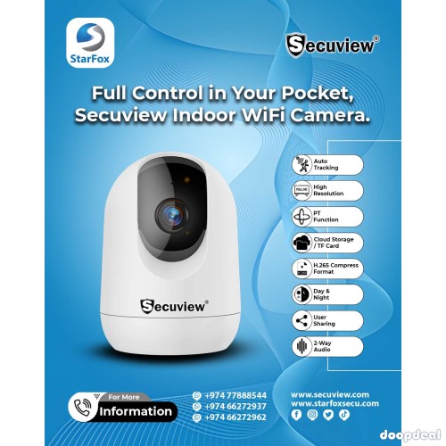 Monitor What Matters, HD Indoor Camera with Smart Alerts.