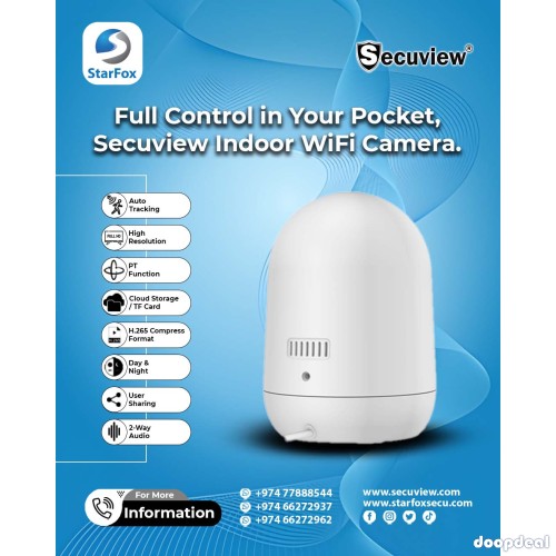 Monitor What Matters, HD Indoor Camera with Smart Alerts.